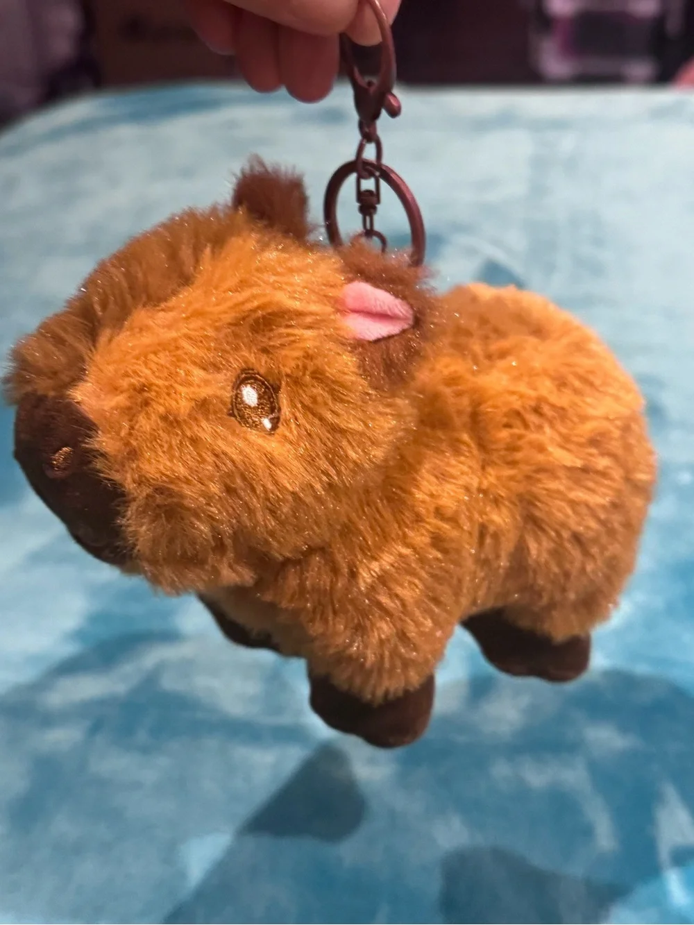 Capybara Plushie Bag Charm by Capy-Era  - Brown
